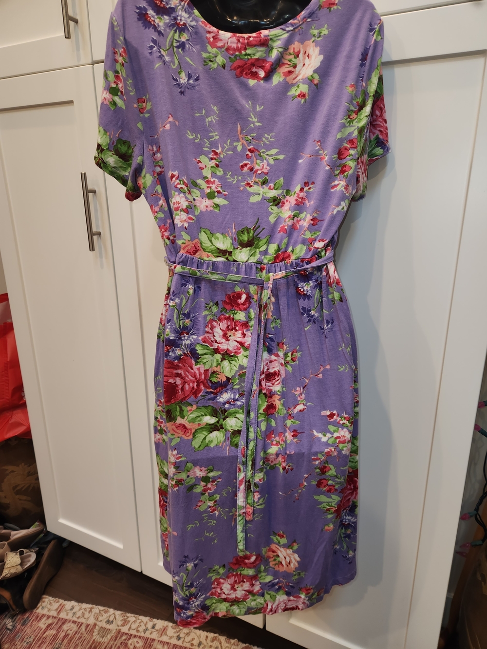 🍉April Cornell Short Floral Dress - Picture 9 of 11